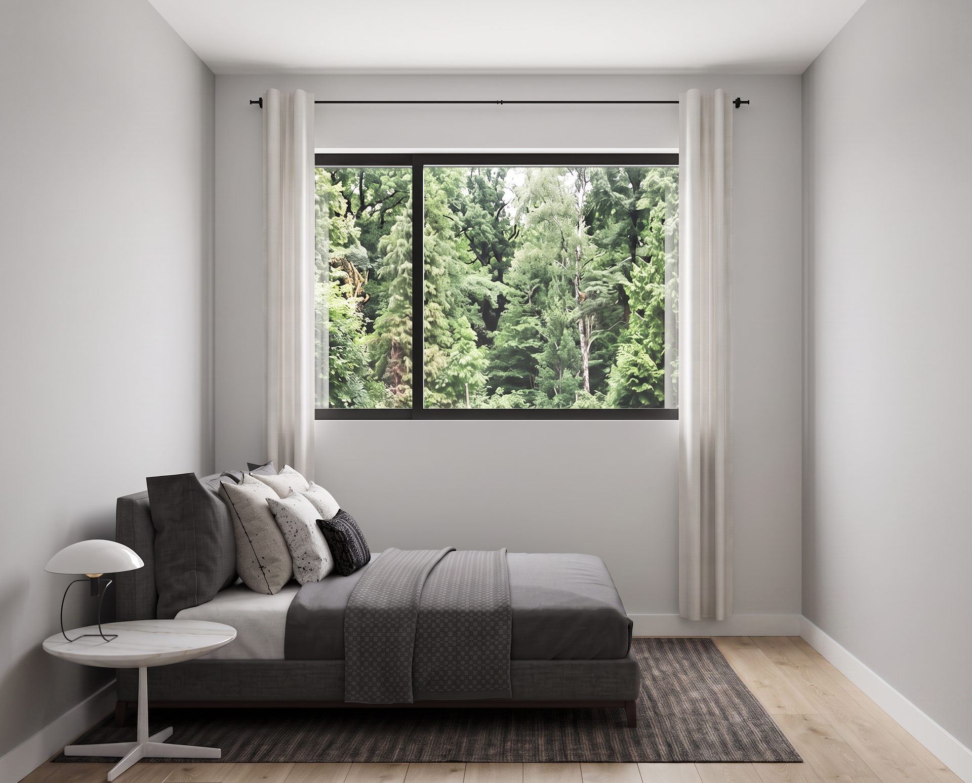The Current — Secondary suite bedroom