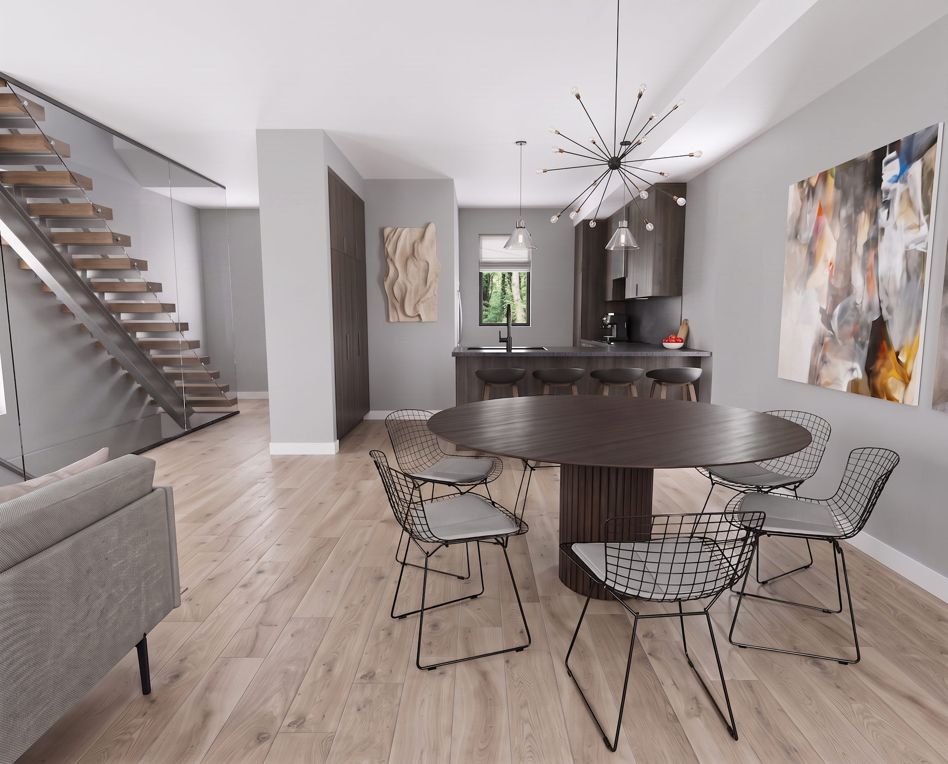 The River — Dining area